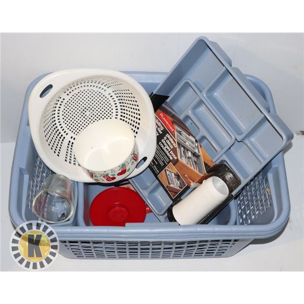 ASSORTED RUBBERMAID HOME SUPPLIES
