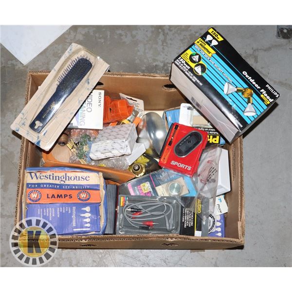 BOX OF LIGHTS, TIMERS AND MORE