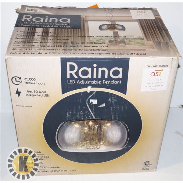 RAINA LED ADJUSTABLE PENDANT