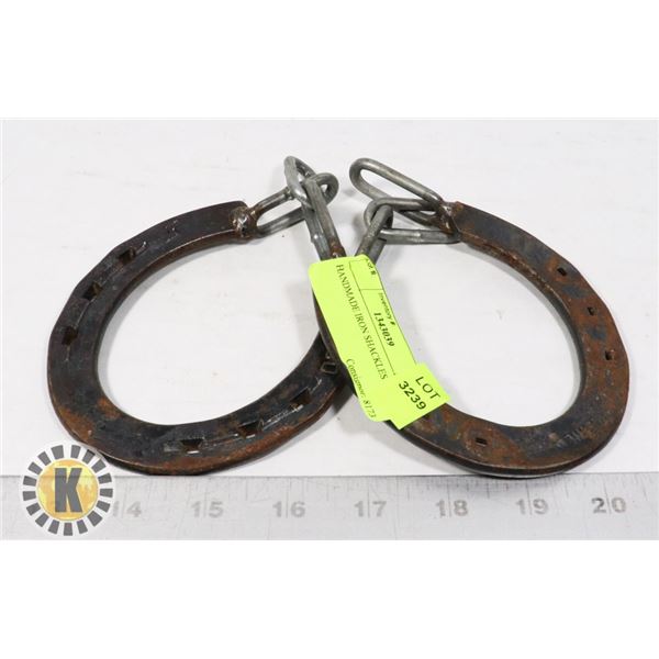 HANDMADE IRON SHACKLES