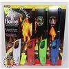 Image 1 : NEW 4 PACK MUTI-PURPOSE LIGHTERS. 1 LIGHTER IS FLE