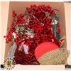 Image 1 : BOX OF XMAS DECOR