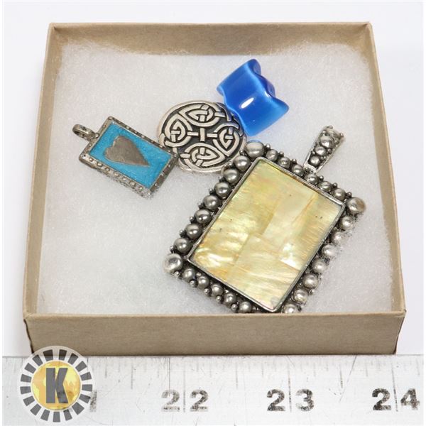 6 UNIQUE NECKLACE PENDANTS