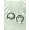 Image 1 : SILVER SMALL HOOP EARRINGS