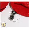 Image 1 : SILVER TAHITION PEARL 10-11MM  EARRINGS