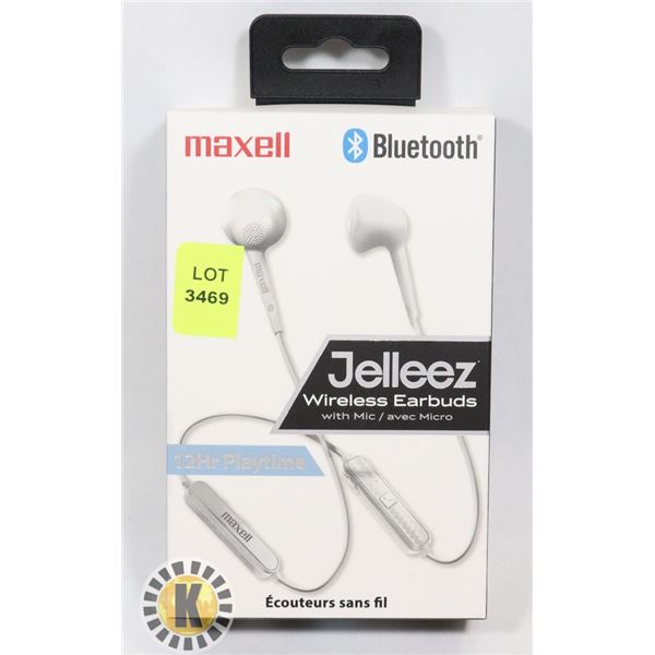 MAXWELL JELLEEZ WIRELESS EARBUDS