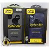 Image 1 : LOT OF TWO NEW IPHONE X OTTER HEAVY DUTY CASES