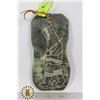 Image 1 : INUIT SOAPSTONE CARVING - ARTIST SIGNED