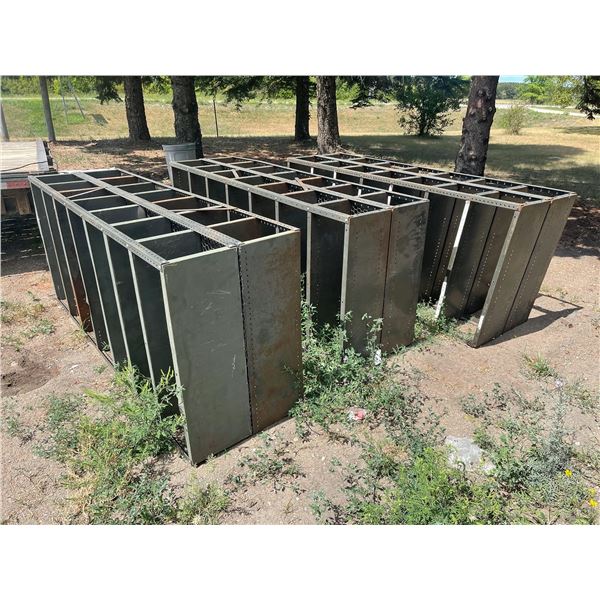 SHELVING, LOT OF 3