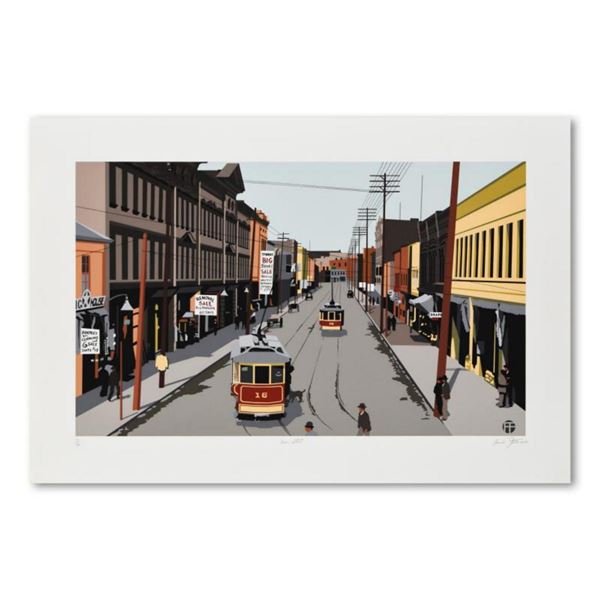 Armond Fields (1930-2008), "Main Street 1907" Limited Edition Hand Pulled Original Serigraph, Number