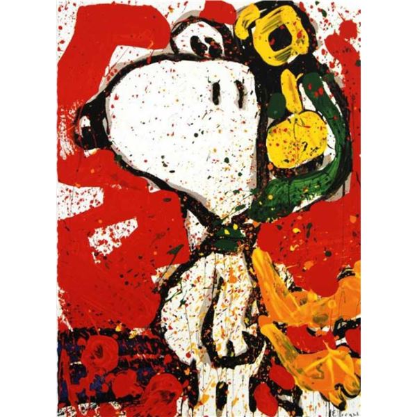 Tom Everhart- Hand Pulled Original Lithograph "To Remember"