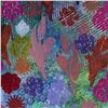 Image 2 : George Marlowe, "The Garden" Original Acrylic Painting on Canvas, Hand Signed with Letter of Authent