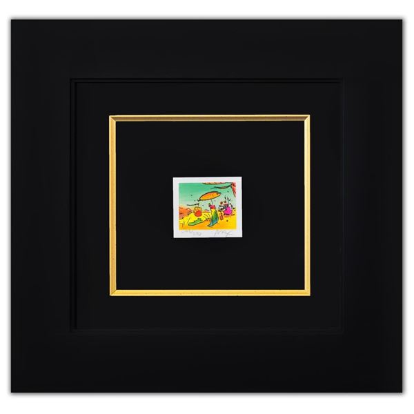 Peter Max- Original Lithograph "Sage, Sailboat, and Vase Series I (Mini Series)"