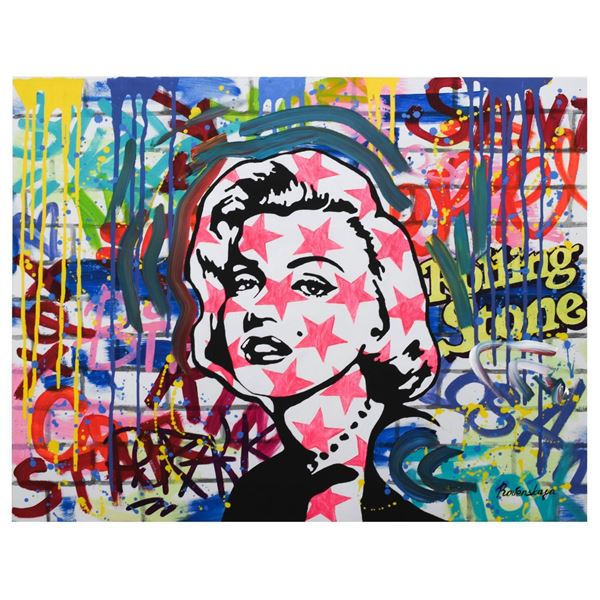 Nastya Rovenskaya- Mixed Media "Starface"