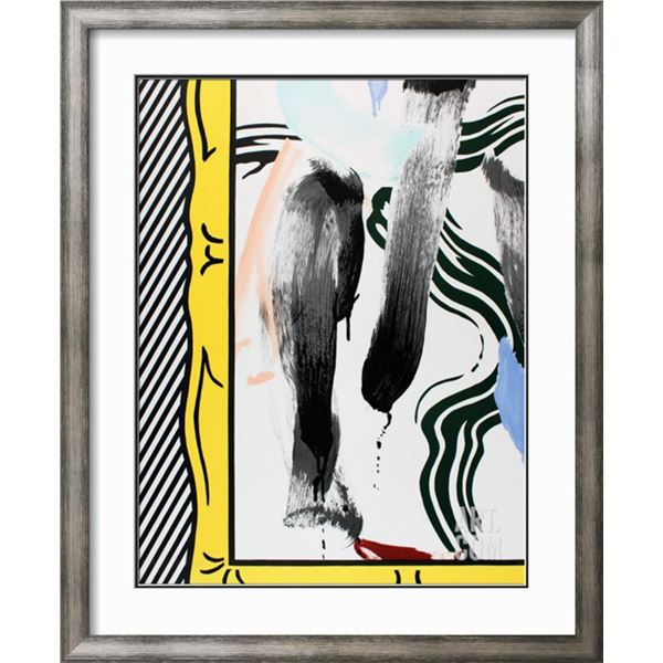 Roy Lichtenstein- Exhibition Poster "Against Apartheid"