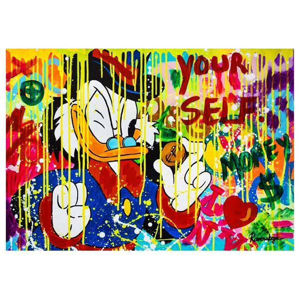 Nastya Rovenskaya- Mixed Media "Found The Gold"