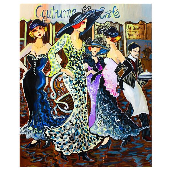 Patricia Govezensky- Original Acrylic on Canvas "Main Event"