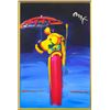 Image 2 : Peter Max- Original Mixed Media "Sage with Cane"