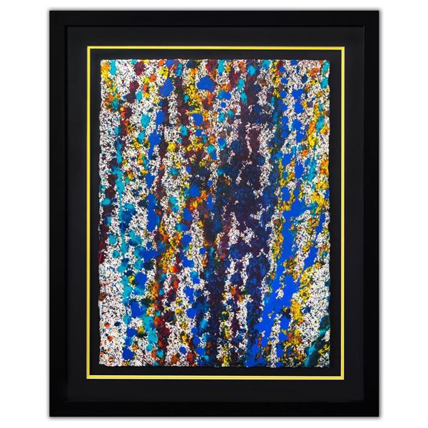 Wyland- Original Watercolor "Pollack Coral Reef"