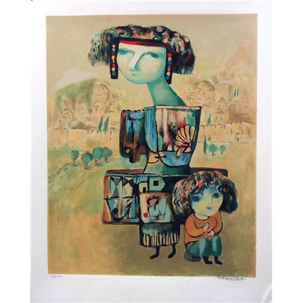 Gregory Kohelet- Original Serigraph "Motherhood"