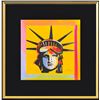 Image 2 : Peter Max- Original Lithograph "Liberty head XV (MINI)"