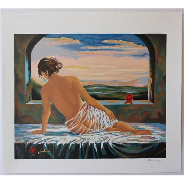 Alexander Borewko- Original Serigraph on Paper "Sweet Morning"