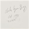Image 3 : Charles Lynn Bragg, "Reach" Original Conte Drawing, Hand Signed with Letter of Authenticity