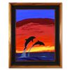 Image 1 : Wyland, "Ocean Rising" Framed Original Oil Painting on Canvas, Hand Signed with Letter of Authentici