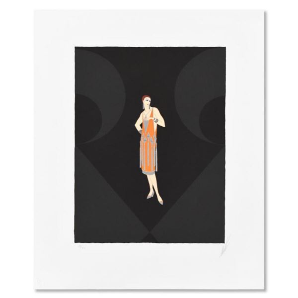 Erte (1892-1990), "Manhattan Marry I" Limited Edition Serigraph, Numbered II/XII and Hand Signed wit