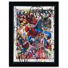Image 1 : Mr. Brainwash- Mixed Media Hand Finished Silkscreen Serigraph "Spider-Man"