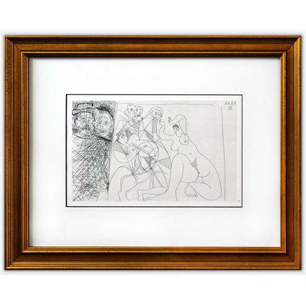 Pablo Picasso- Offset Lithograph "From The 347 Series"