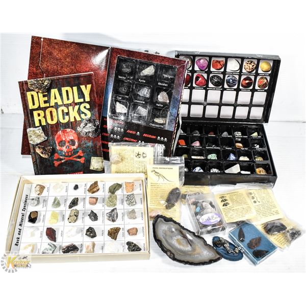 ROCKS/MINERALS/STONES/FOSSILS