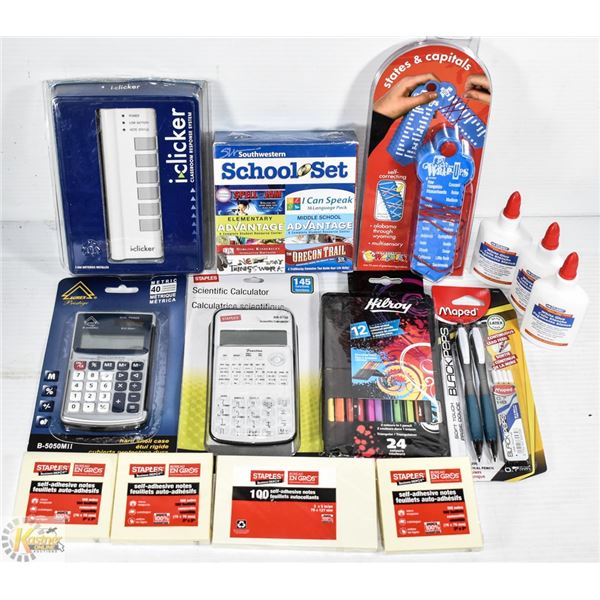 NEW SCHOOL/HOME ITEMS