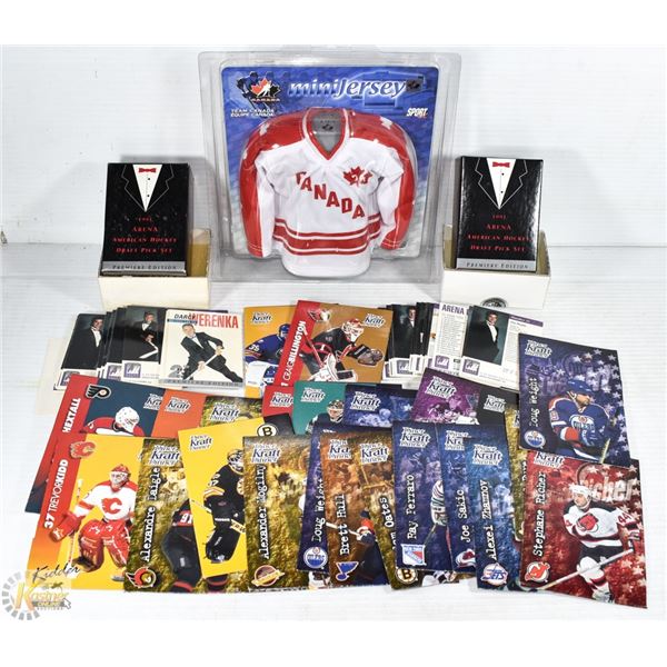 23 KRAFT DINNER HOCKEY CARDS 1994-1995