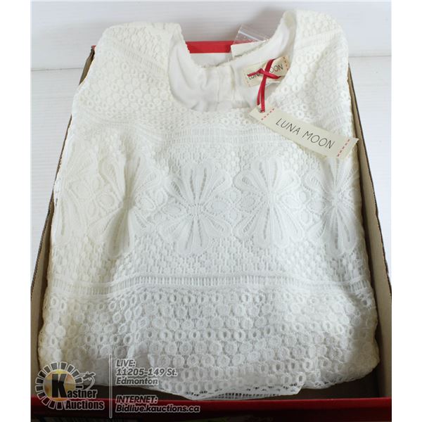 NEW LUNA MOON WHITE LACE