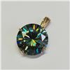 MZ7-4 10K  MOISSANITE PENDANT