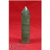 #270-NATURAL GREEN FLUORITE QUARTZ 23 x 86mm