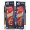 LOT OF 6 PAIRS OF GEL GENIE INSOLES  U.S.A  SZ 5-8