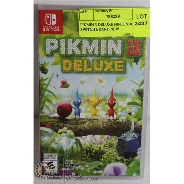 PIKMIN 3 DELUXE NINTENDO SWITCH BRAND NEW