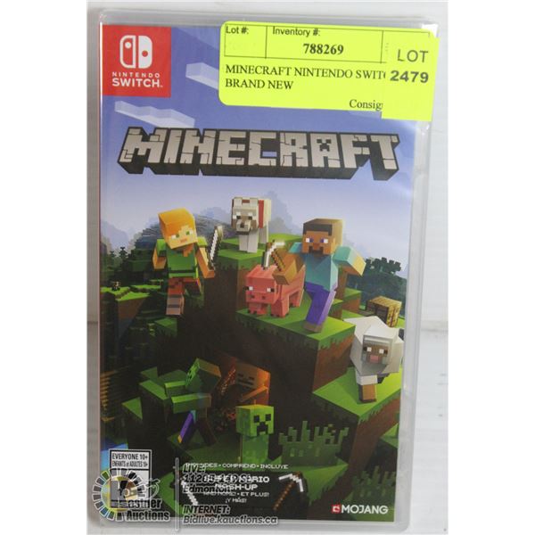 MINECRAFT NINTENDO SWITCH BRAND NEW