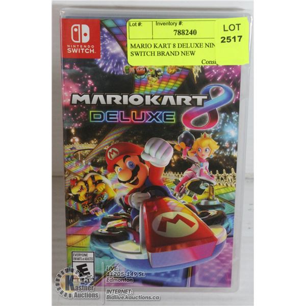 MARIO KART 8 DELUXE NINTENDO SWITCH BRAND NEW