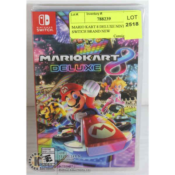 MARIO KART 8 DELUXE NINTENDO SWITCH BRAND NEW