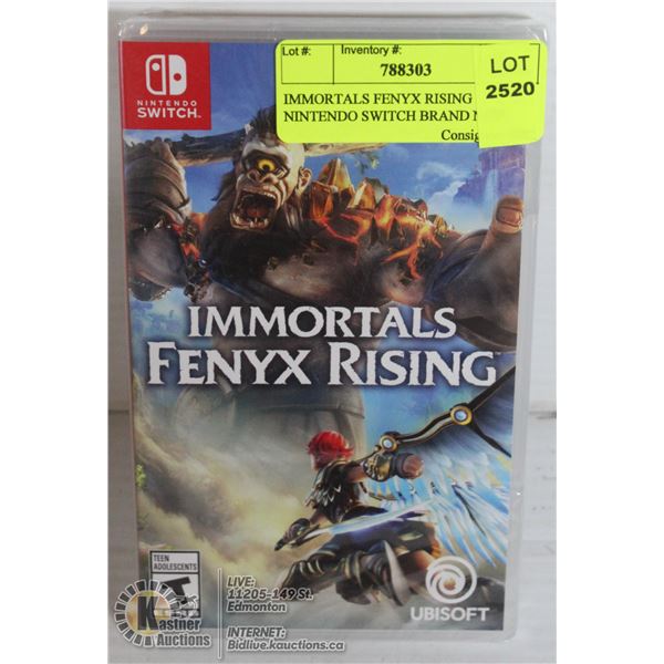 IMMORTALS FENYX RISING NINTENDO SWITCH BRAND NEW