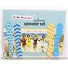 Image 1 : NEW 4PC MELAMINE SPREADER SET