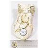 NEW CERAMIC ANGEL SOLAR GARDEN LIGHT.