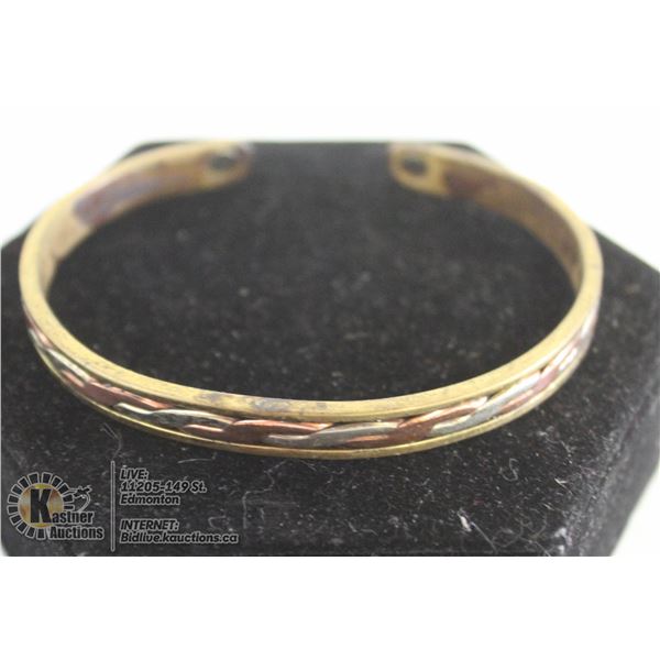VINTAGE COPPPER AND BRASS BRACELET