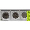 Image 1 : 3 CANADIAN DOLLAR COINS 1974, 1970, 1973