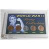 Image 1 : WW2 USA 1 CENT PENNY COLLECTION 1941-1945