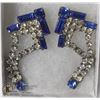 Image 1 : PAIR OF VINTAGE COSTUME JEWELRY EARRINGS