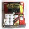 Image 1 : BOX OF ONE DOZEN TOP FLIGHT GOLF BALLS